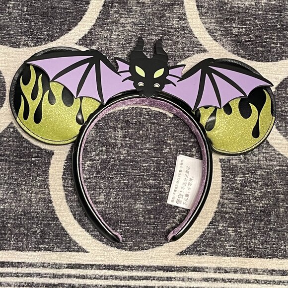 Maleficent as Dragon Ear Headband for Adults – Sleeping Beauty Minnie Ears